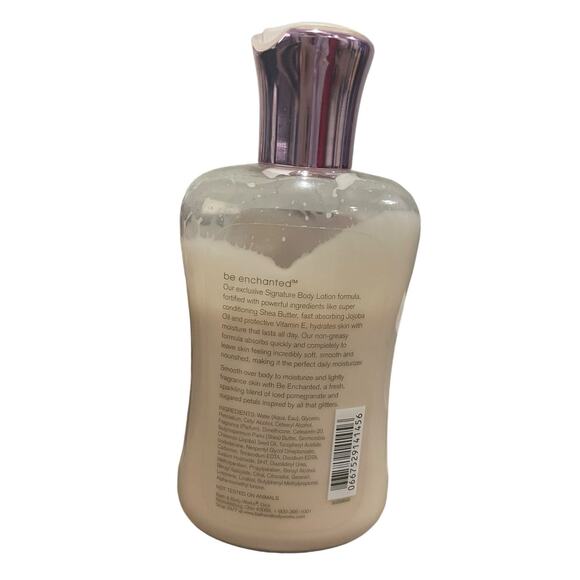 Retired Bath Body Works BE ENCHANTED Shower Gel 3 Fl Oz & Body Lotion 8 Fl Oz - Picture 9 of 9